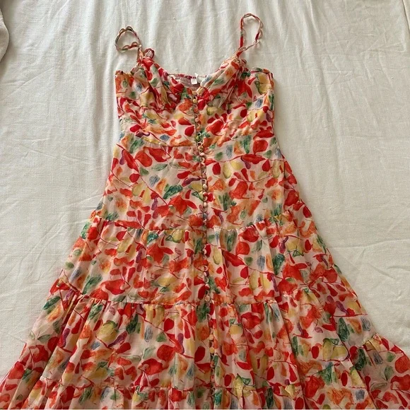 ASTR the Label Tazia Maxi Dress size M - Picture 2 of 4